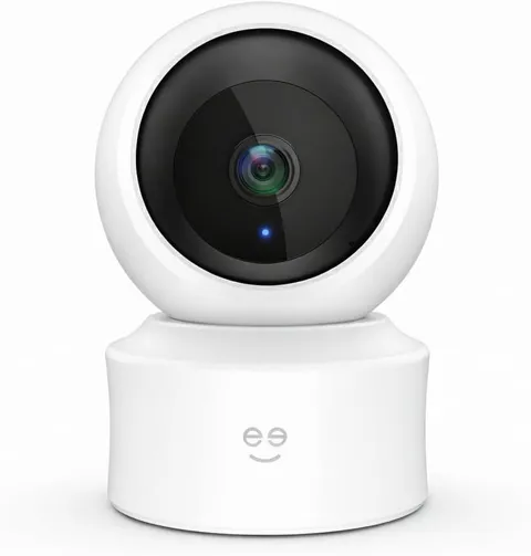 Geeni Scope Ultra 2K Smart Indoor Camera 360 Auto-Tracking WiFi Security White