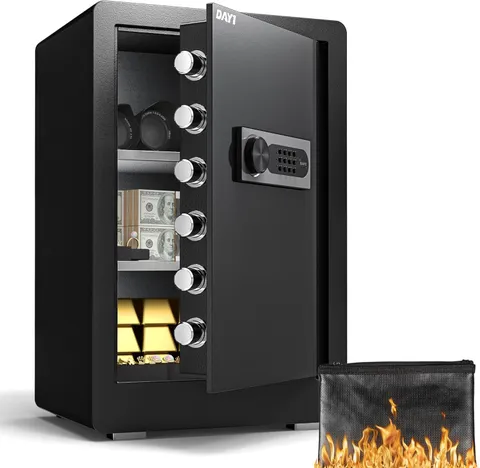 3.0 Cubic Ft Heavy Duty Anti-Theft Fireproof Waterproof Security Safe Box