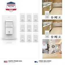 ECOELER 10Pack Occupancy Motion Sensor Light Switch, PIR Infrared Motion Acti...
