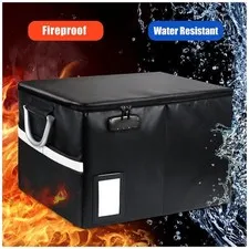 Fireproof File Box with Combination Lock