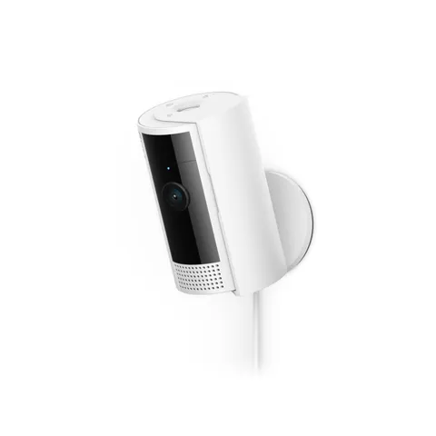 Ring Indoor Cam 2nd Gen 1080p HD Plug-In Smart Security Camera White Open Box