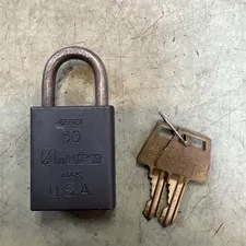 American Lock USA Series 30 Hardened With Keys