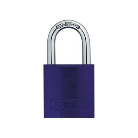ABUS Mechanical 72/40mm Aluminium Padlock Violet Keyed Alike TT04072 ABUKA45242