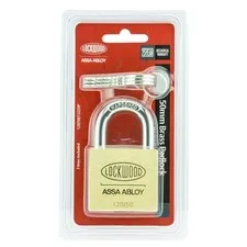 Lockwood 50mm Brass General Purpose Padlock