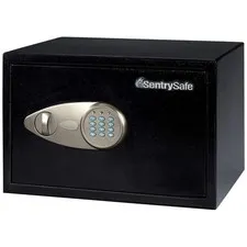 Compact Steel Safe, Digital Keypad Lock, 0.58 cu ft