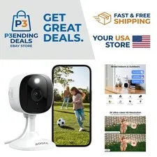 Advanced 2K Indoor/Outdoor Camera with Motion Detection & Alexa Compatibility