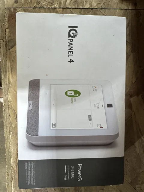 Qolsys IQ Panel 4 PowerG 345 MHz (Honeywell/2GIG) Alarm Panel - IQP4003