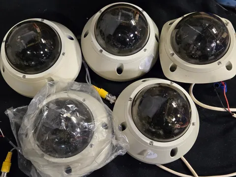 Intervid Color Dome Camera Security ITV-MDC-5000, ITV-MDC-4710 - Lot of 5 Cams