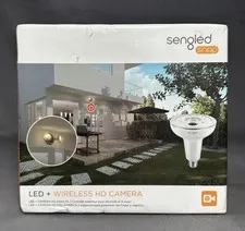 Sengled Snap LED + Wireless HD Security Camera Bulb Outdoor Motion Sensor SEALED