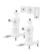 Vinyl Siding Clips Hanger Hooks Compatible with Stick Up Cam/Pro 2 Pack White