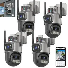 Camara De Seguridad Inalambricas Para Exterior Con Vision Nocturna y Audio