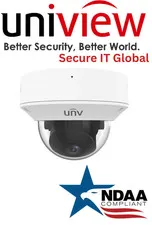 UNV 4MP HD IP67 NDAA Audio IP Network Uniview Security Surveillance Dome Camera