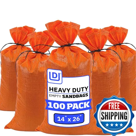 Durasack Heavy Duty Sand Bags Tie Strings Empty Woven Polypropylene Sand-Bags