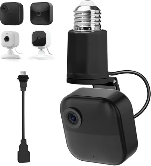 Adjustable Lamp Socket Mount for Blink Outdoor 4 (4th Gen), Blink Outdoor (3rd G