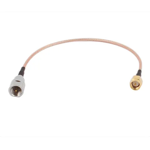 FME-J Male to SMA-J Male RG316 Coaxial Cable Pigtail 20cm