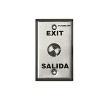 Enforcer Push-to-Exit Plate, Vandal Resistant (SD-7204SGEX1Q)