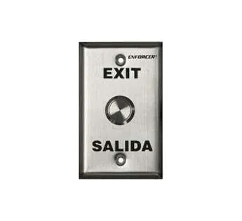 Enforcer Push-to-Exit Plate, Vandal Resistant (SD-7204SGEX1Q)