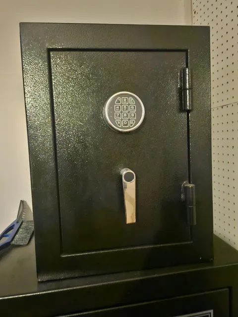 Black Metal Digital Home Security Safe Electronic Keypad Combination Lock