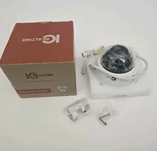IC Realtime IPFX-D40V-IRW2 4MP IP/Network Wired Dome Camera White/Black