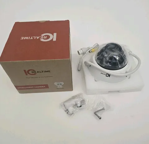 IC Realtime IPFX-D40V-IRW2 4MP IP/Network Wired Dome Camera White/Black