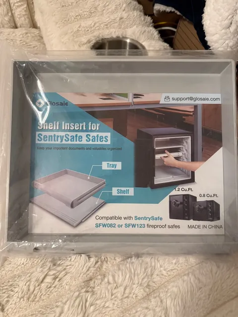 New Shelf Tray Insert Compatible with SentrySafe SFW082 SFW123 Fireproof Safe