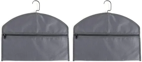 2 Pcs Hanger Diversion Safe Hidden Pocket Safe, Fits under Hanging Clothes with 