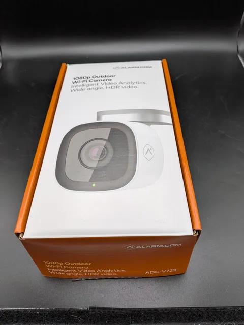 NEW Open Box ALARM.COM ADC-V723 1080p OUTDOOR Wi-Fi CAMERA WIDE ANGLE HDR VIDEO