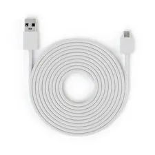 Blink White Three-Meter Indoor Power Cable for Mini 2 and Blink Arc