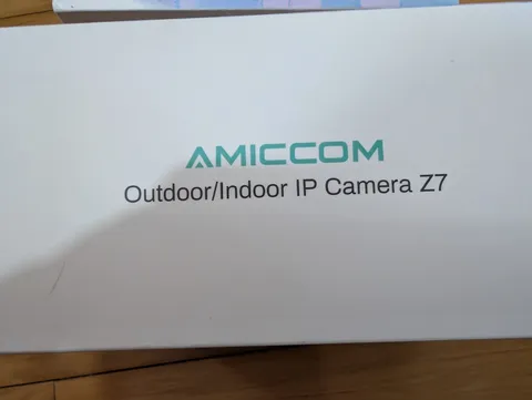 AMICCOM Z7 IP/Network Surveillance Camera, Wi-Fi Wireless, Indoor/Outdoor, Black