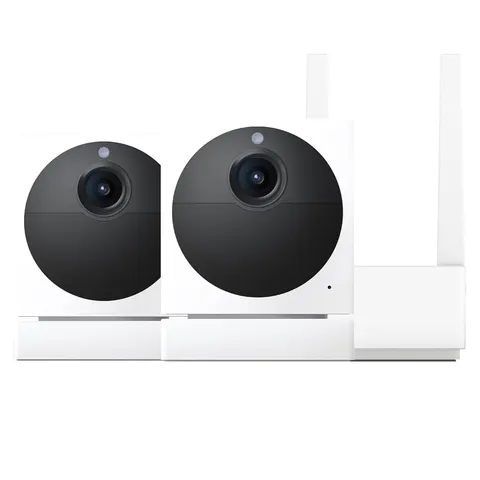 Cam Outdoor Starter Bundle v2 (2 Camera + Base Station) - 1080p HD Wireless H...