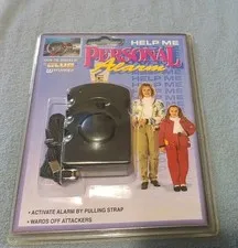 Vintage 1990's Winner International HELP ME Personal Alarm NEW In Box. Retro Com
