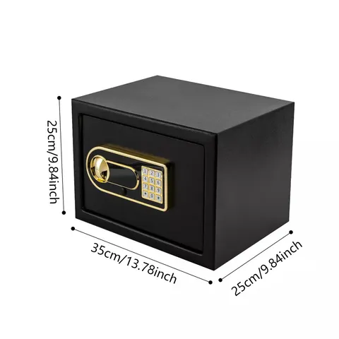 Large Safety?Steel  Safe Box Digital Keypad Lock for Home Cash Security