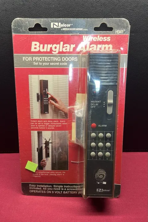 Nalcor Wireless Burglar Alarm For Doors New In Package From 1989