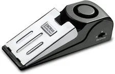 Door Stop Alarm with 120DB Siren Door Stop for Home & Travel (Black) (Pack of 1)