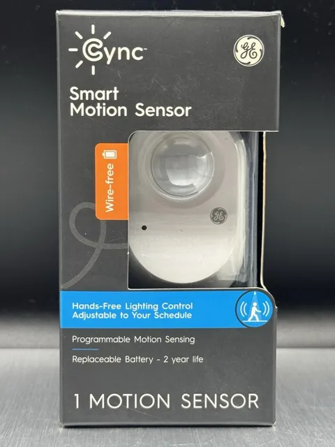 CYNC Wireless Smart Motion Sensor Bulbs Switches Light Detection Indoor White