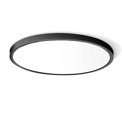 12 Inch 24W Flush Mount LED Ceiling Light Fixture, 12 Inch, Daylight White
