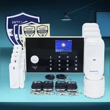 HOMSECUR Wireless&Wired 4G/GSM WIFI Home Security Alarm System+PIR+5*Door Sensor