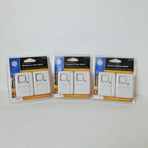 GE - Personal Security Window Door Alarm Model 45115 Wireless Home Protection X6