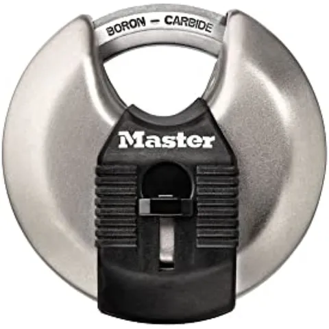 Master Lock Padlock 2 3/4'' Keyed Dual Ballbearing Locking Disk 1Pk