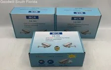 Lot Of 3 Pcs MCR CA-103 Color Camera System CATV Band Cameras Not Tested