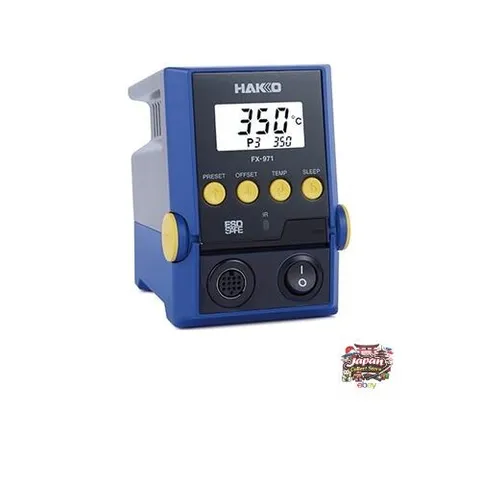 HAKKO FX971 Soldering Iron 100V 2-Pole Grounded Terminal No Iron or Iron Stand