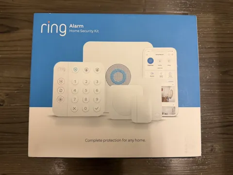 Ring 2nd Gen 4K11SZ-0EN0 Wireless Alarm Home Security Kit - 5 Piece
