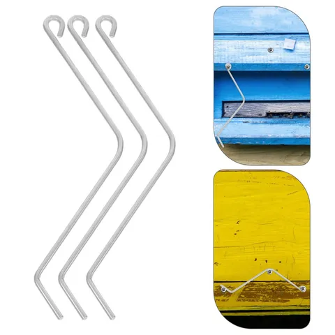 14Pcs Durable Stainless Steel Hive Box Clips Beekeeping Frame Spring Fasteners