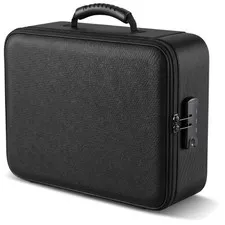 Compact Fireproof Safe  Classified Lockable Water Resistant Security Box New