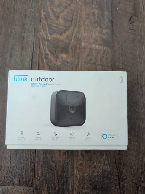 Brand New Blink Outdoor Battery-Powered Wireless 1080p Security System 1 Camera