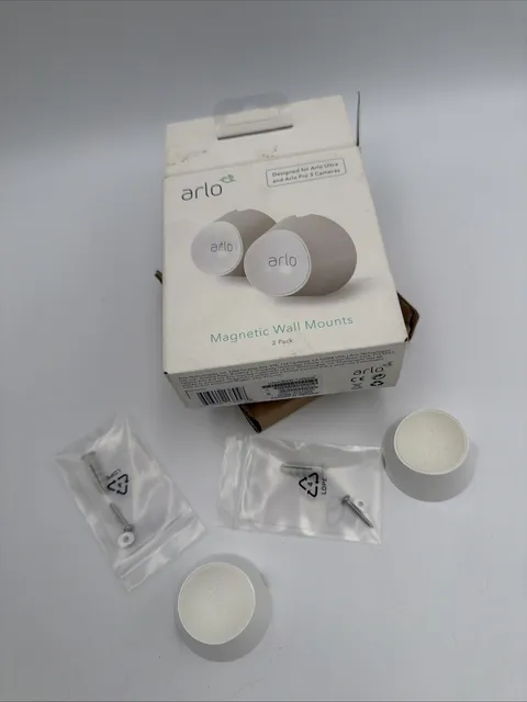 Arlo Magnetic Wall Mounts Set of 2 for Ultra, Pro 3