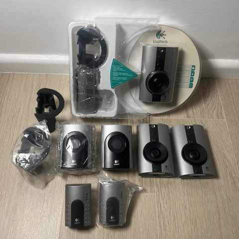 New Logitech WiLife Video Indoor Security Camera CLC-110i CRM-220-I CPS-220i-I