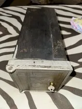 Wall Safe with Key Vintage Antique Lock Box Steel/ Interior Safe Hide Away YALE