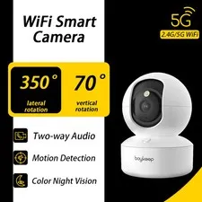 BoyKeep 3MP 5G/2.4GHz WiFi Indoor Home Security IP Smart Baby Monitor Camera