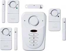 SABRE Door and Window Alarm Kit 120dB Home Security System with Keypad